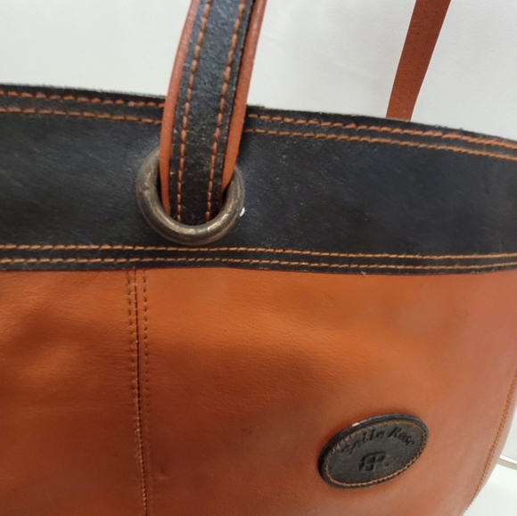 Belle Rose Leather Tote - Picture 7 of 15